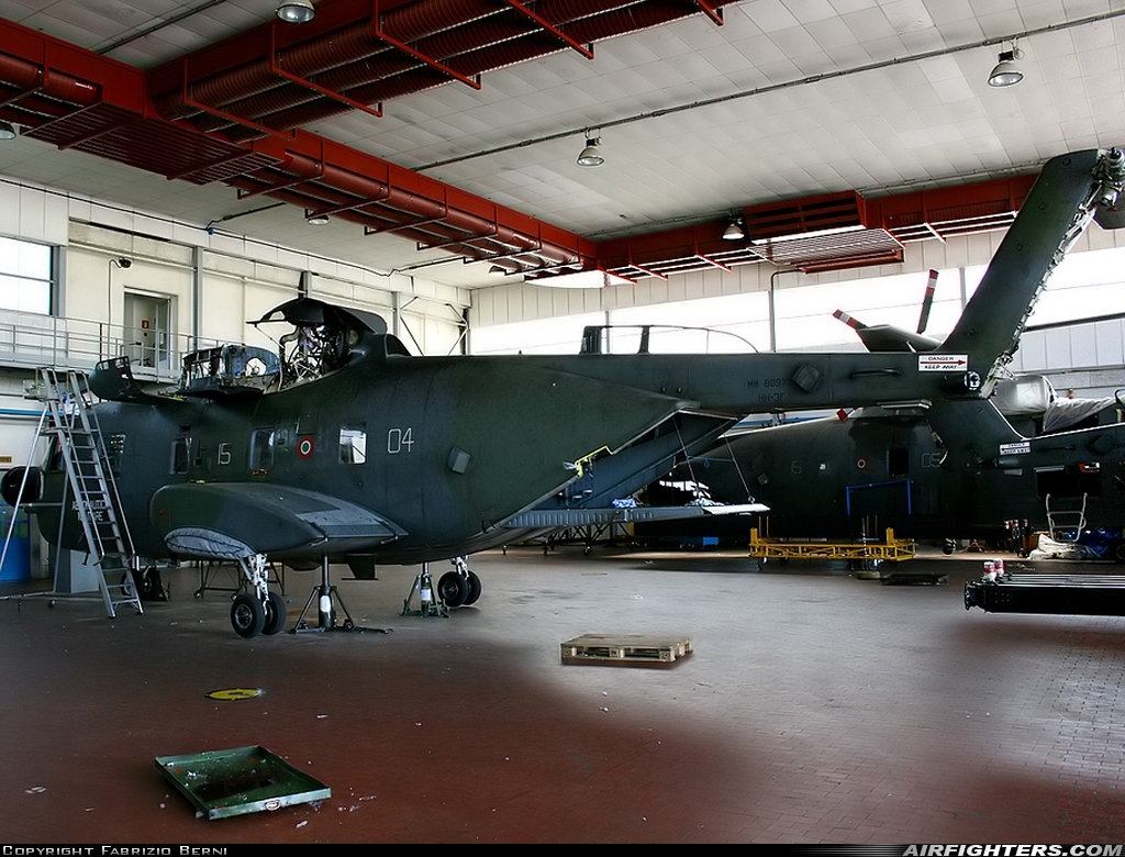 Italy - Air Force Agusta-Sikorsky HH-3F (AS-61R) MM80977 at Rimini - Miramare (LIPR), Italy
