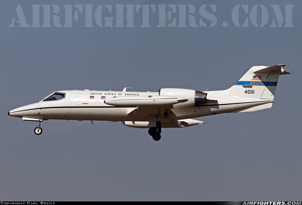 USA - Air Force Learjet C-21A 84-0111 at Ramstein (- Landstuhl) (RMS / ETAR), Germany