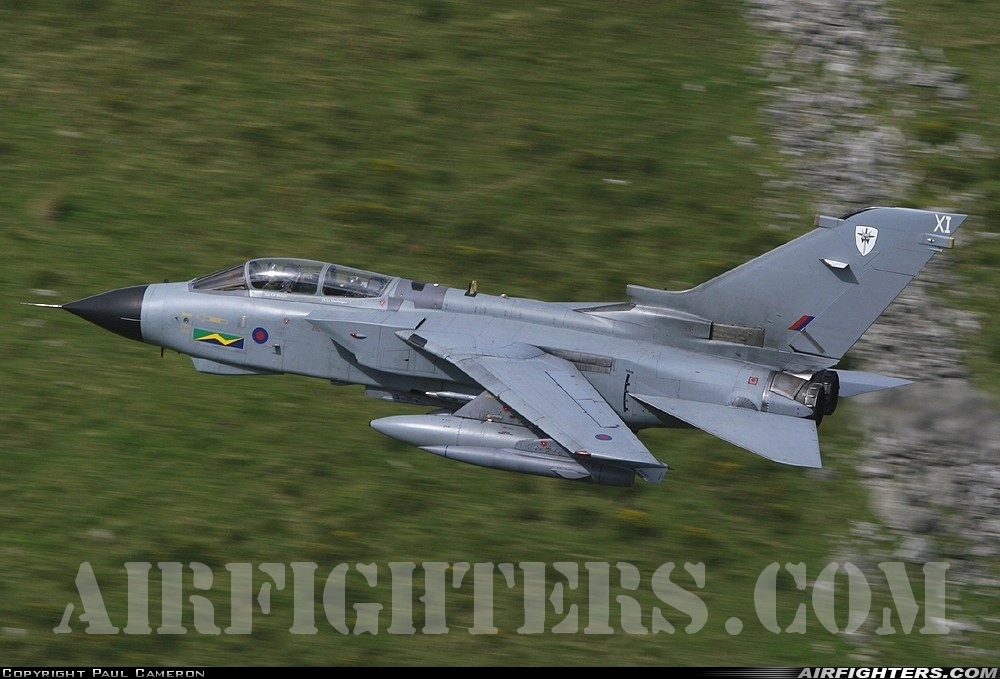 UK - Air Force Panavia Tornado GR4 ZA552 at Off-Airport - Machynlleth Loop Area, UK