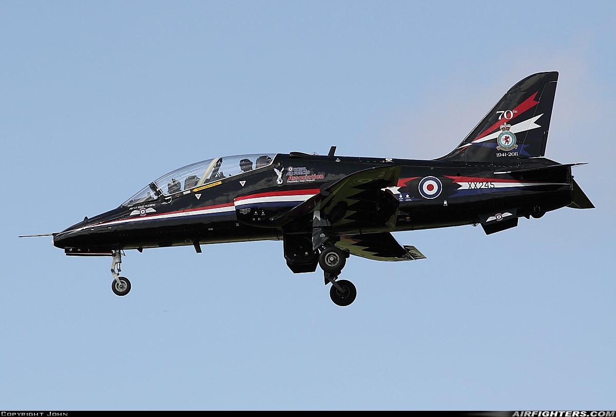 UK - Air Force British Aerospace Hawk T.1 XX244 at Leeuwarden (LWR / EHLW), Netherlands