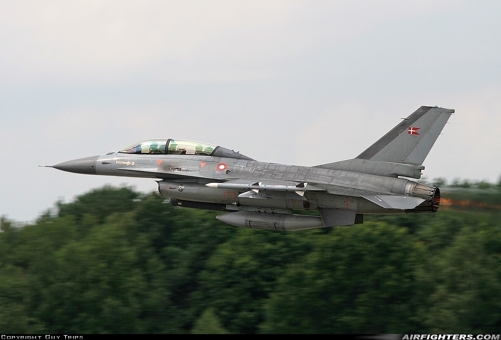 Denmark - Air Force General Dynamics F-16BM Fighting Falcon ET-022 at Kleine Brogel (EBBL), Belgium