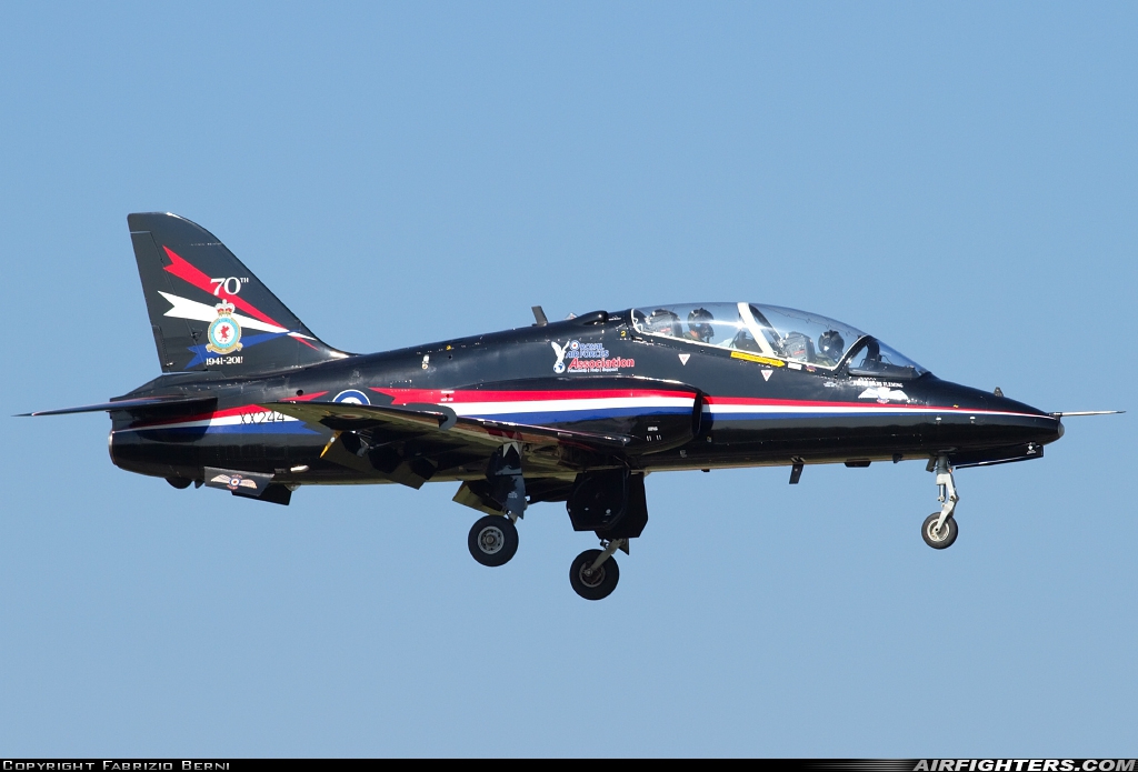 UK - Air Force British Aerospace Hawk T.1 XX244 at Verona - Villafranca (Valerio Catullo) (VRN / LIPX), Italy
