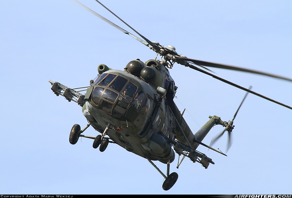 Czech Republic - Air Force Mil Mi-171Sh 9904 at Ostrava - Mosnov (OSR / LKMT), Czech Republic