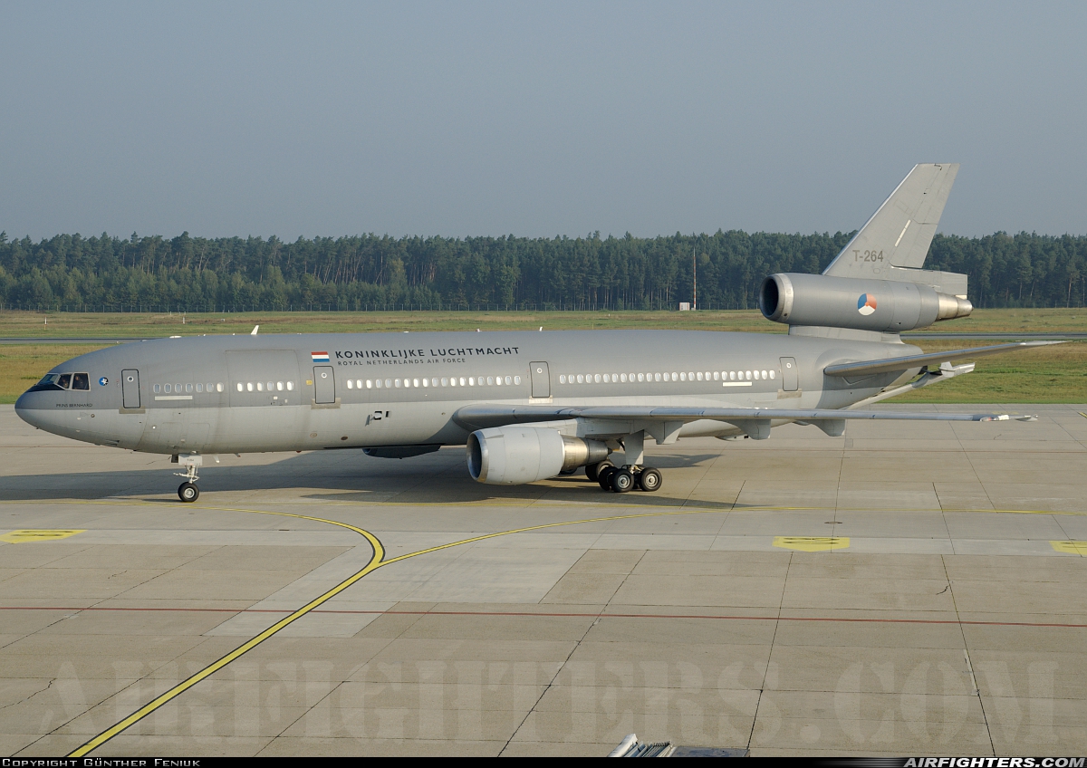 Netherlands - Air Force McDonnell Douglas KDC-10-30CF T-264 at Nuremberg (NUE / EDDN), Germany