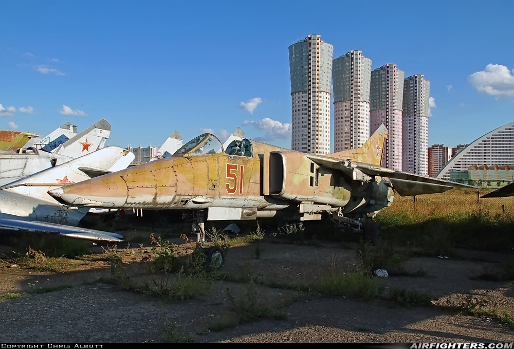Russia - Air Force Mikoyan-Gurevich MiG-27D Flogger J  at Moscow - Khodynskoe Pole (Frunze / Central), Russia