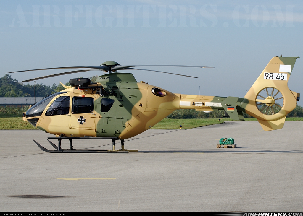 Iraq - Air Force Eurocopter EC-635T2+ 98+45 at Ingolstadt - Manching (ETSI), Germany