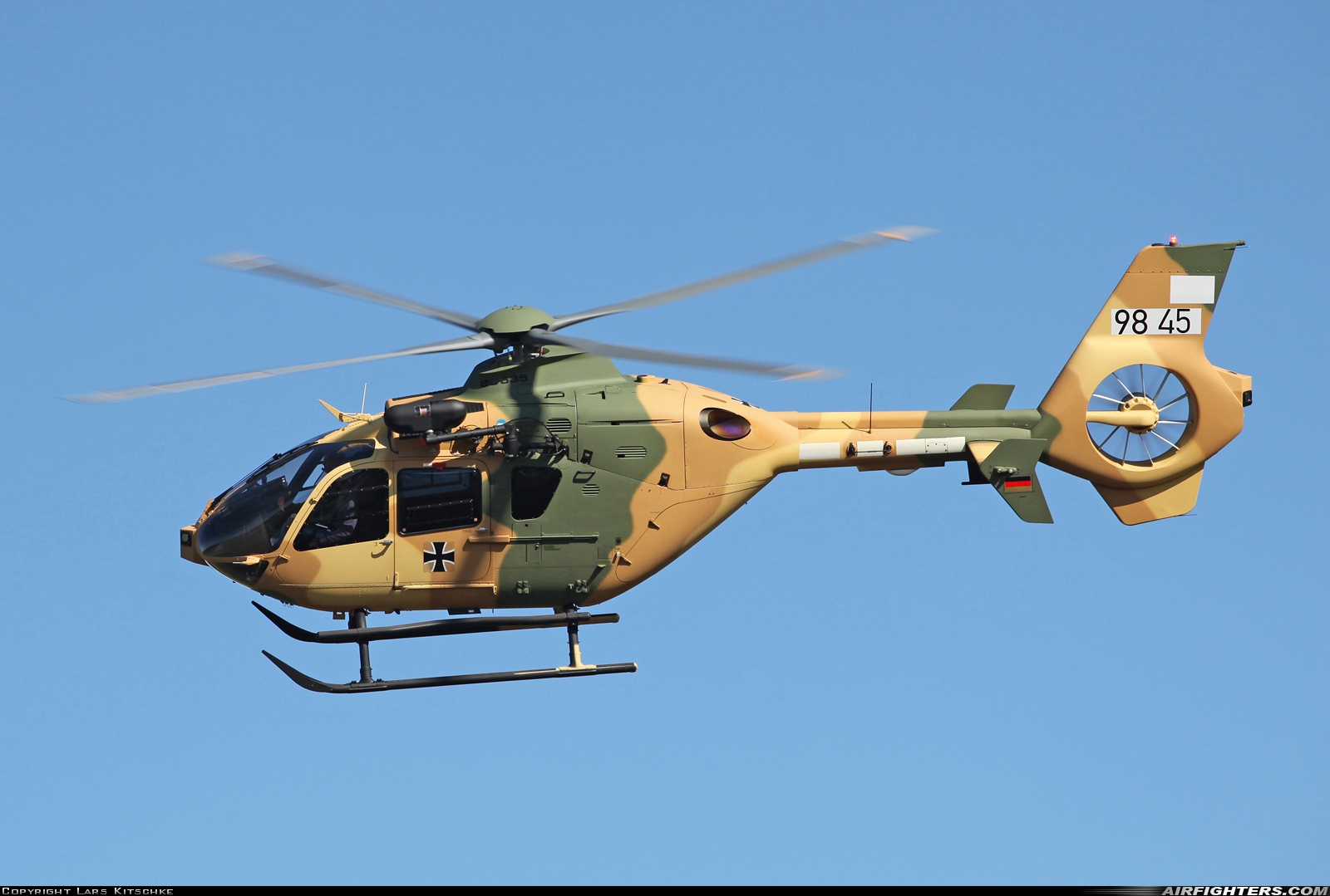 Iraq - Air Force Eurocopter EC-635T2+ 98+45 at Ingolstadt - Manching (ETSI), Germany