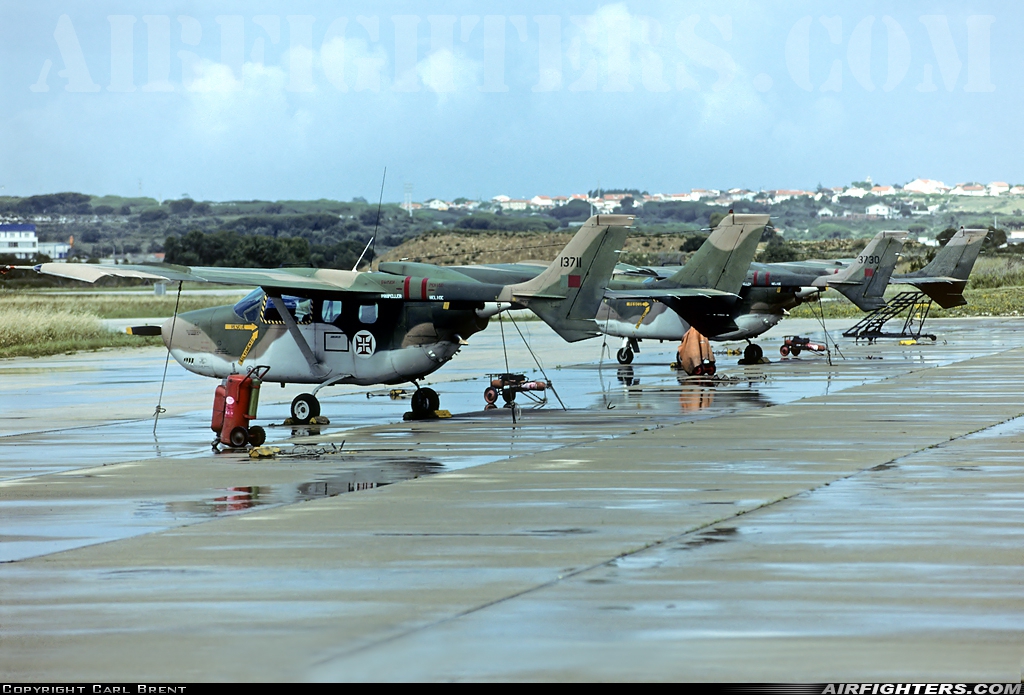 Portugal - Air Force Cessna FTB-337G Strikemaster 13711 at Sintra (- Granja do Marques) (BA1) (LPST), Portugal