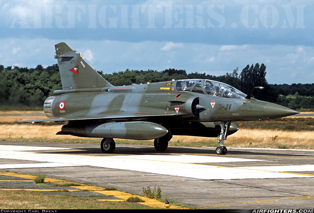 France - Air Force Dassault Mirage 2000D 651 at Kleine Brogel (EBBL), Belgium