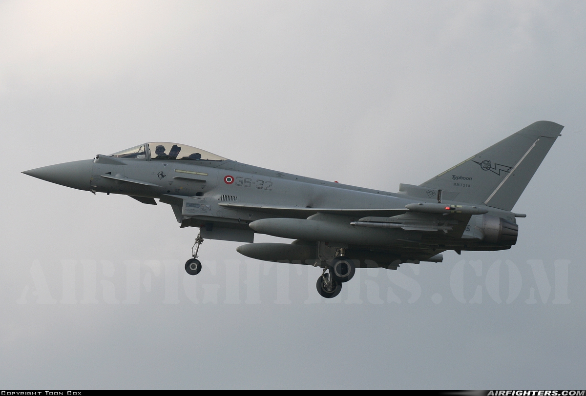 Italy - Air Force Eurofighter F-2000A Typhoon (EF-2000S) MM7310 at Kleine Brogel (EBBL), Belgium