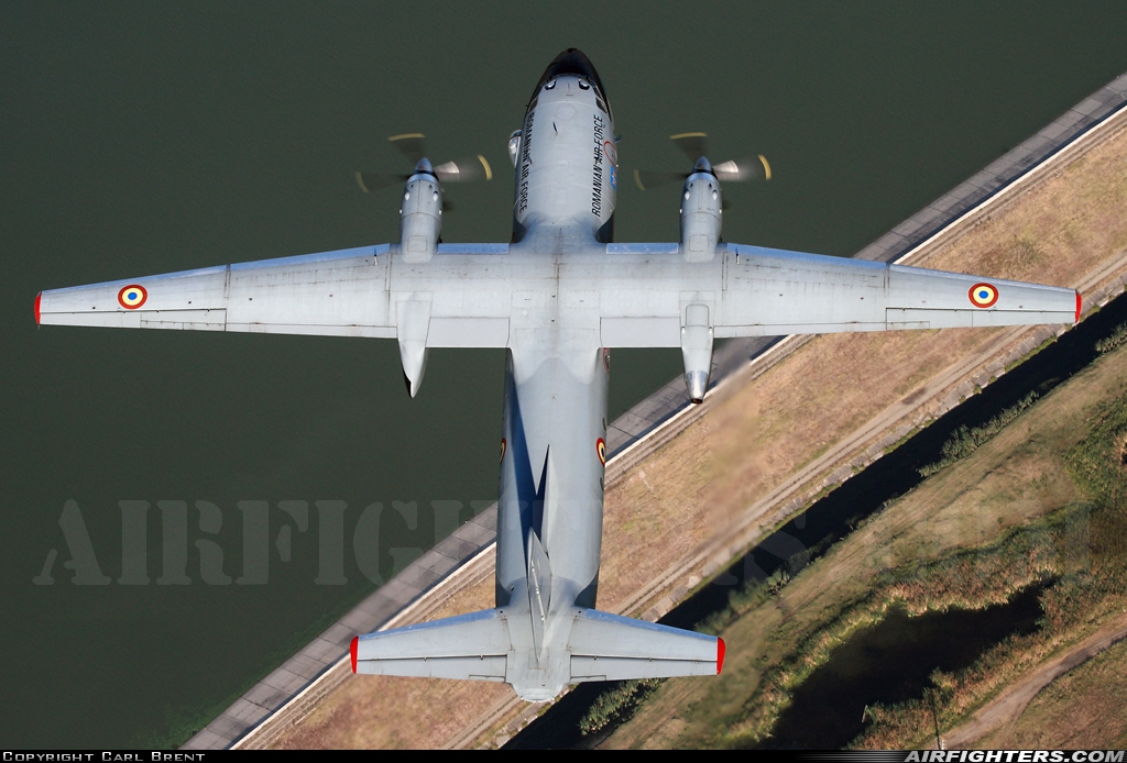 Romania - Air Force Antonov An-26 810 at In Flight, Romania