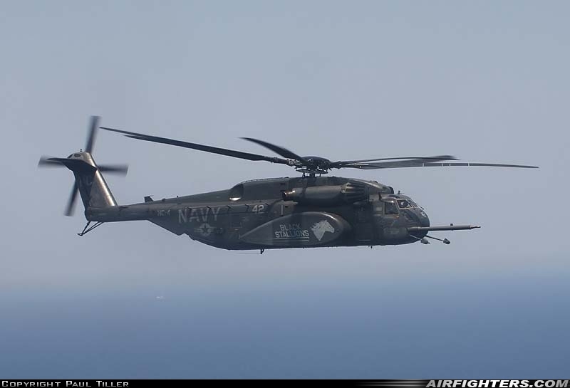 USA - Navy Sikorsky MH-53E Sea Dragon (S-65E) 163065 at Off-Airport - Mediterranean Sea, Italy