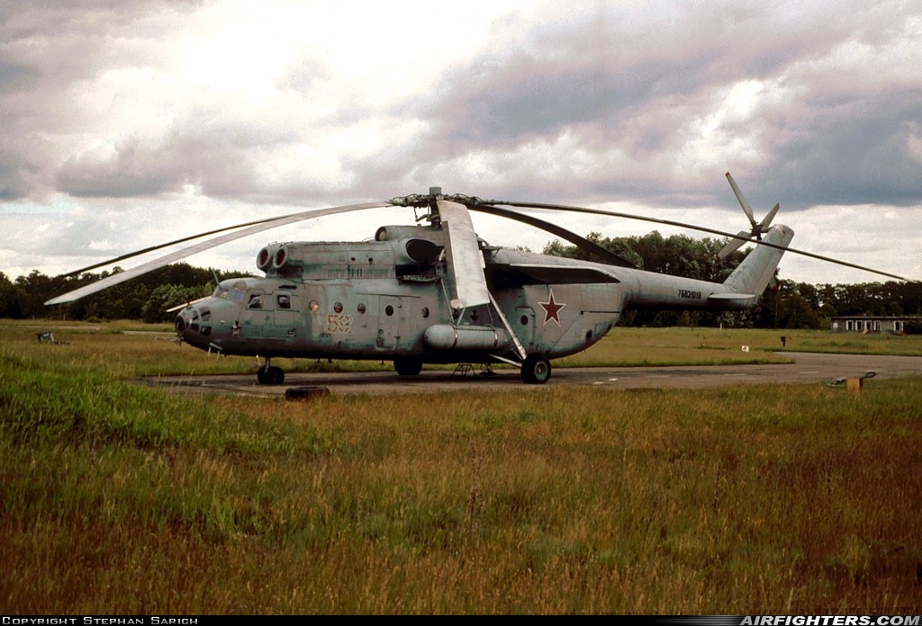 Russia - Air Force Mil Mi-6 Hook A 59 at Oranienburg, Germany