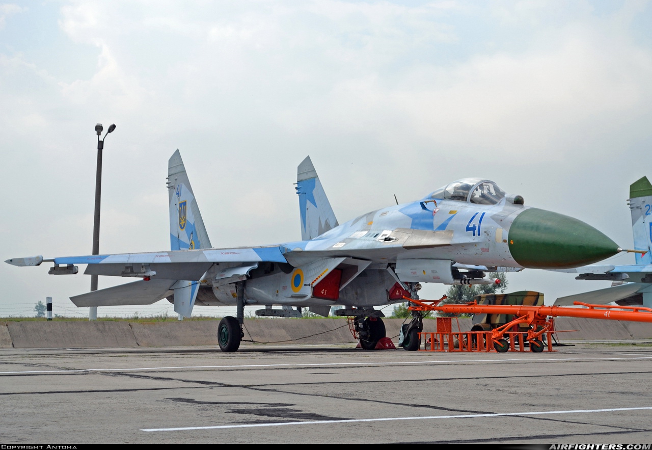 Ukraine - Air Force Sukhoi Su-27S  at Mirgorod - (MXR / UKBM), Ukraine