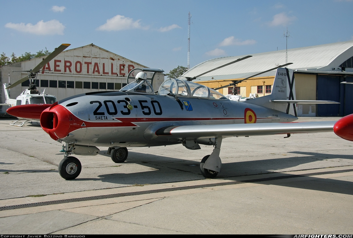Private Hispano HA-200B Saeta EC-DXR at Madrid - Cuatro Vientos (LECU / LEVS), Spain