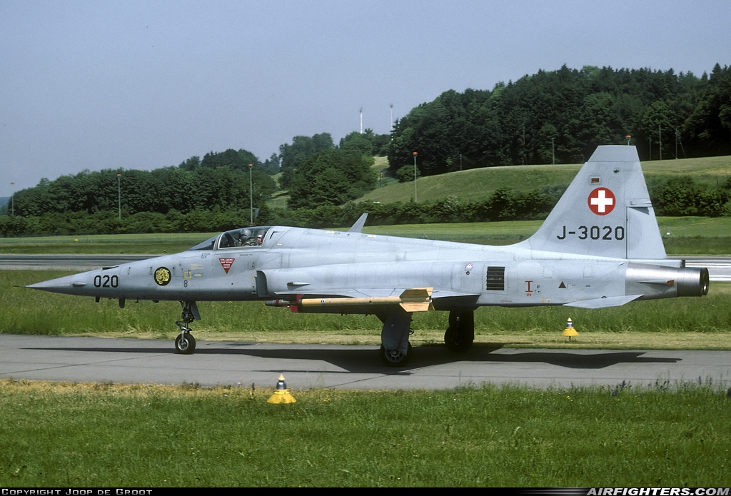 Switzerland - Air Force Northrop F-5E Tiger II J-3020 at Dubendorf (LSMD), Switzerland