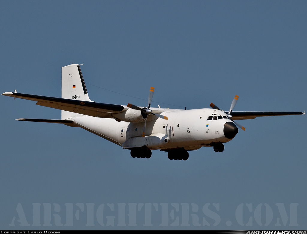 Germany - Air Force Transport Allianz C-160D 50+90 at Decimomannu - (DCI / LIED), Italy
