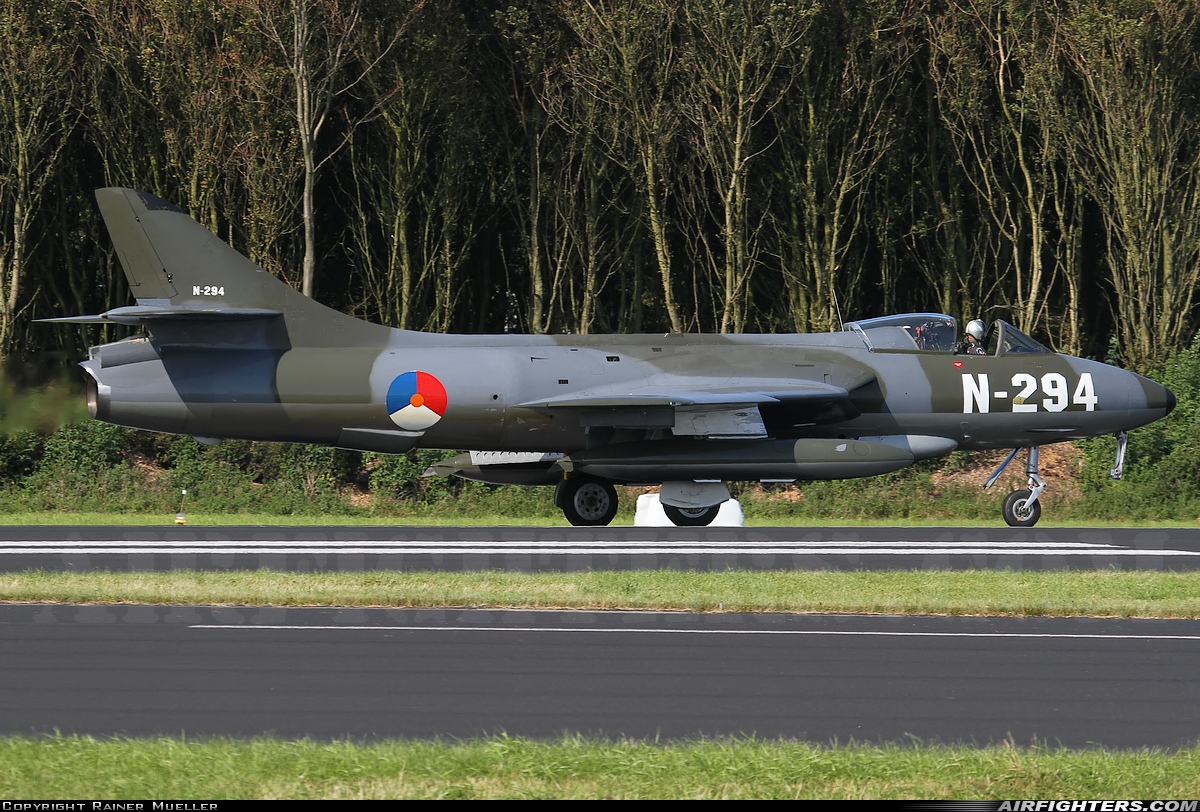 Private Hawker Hunter F6A G-KAXF at Leeuwarden (LWR / EHLW), Netherlands