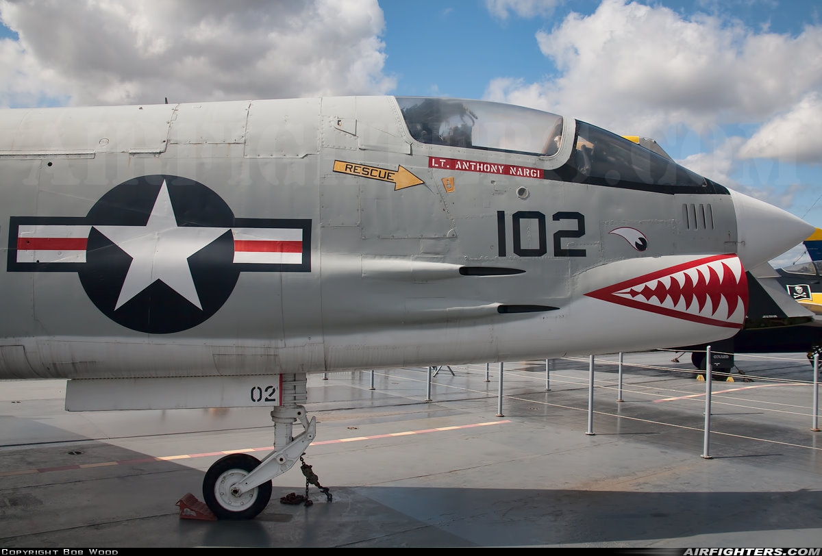 USA - Navy Vought F-8K Crusader 145550 at Off-Airport - New York, USA