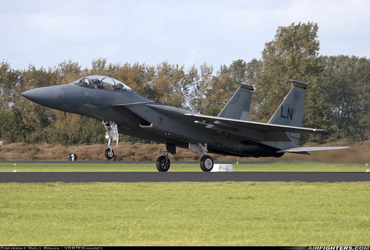 USA - Air Force McDonnell Douglas F-15D Eagle 86-0182 at Leeuwarden (LWR / EHLW), Netherlands