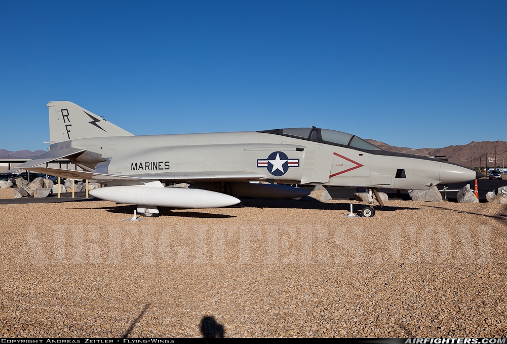 USA - Marines McDonnell Douglas RF-4B Phantom II 157348 at China Lake - NAWS / Armitage Field (NID), USA