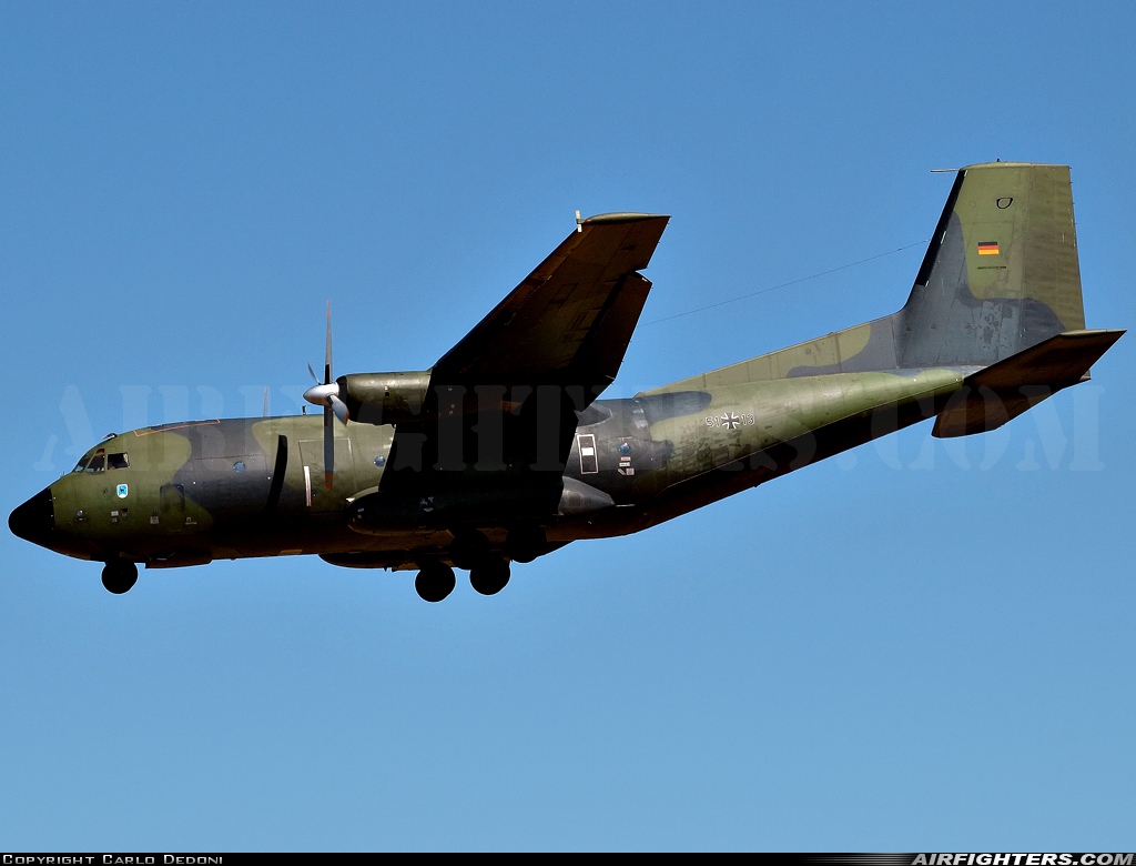 Germany - Air Force Transport Allianz C-160D 51+13 at Decimomannu - (DCI / LIED), Italy