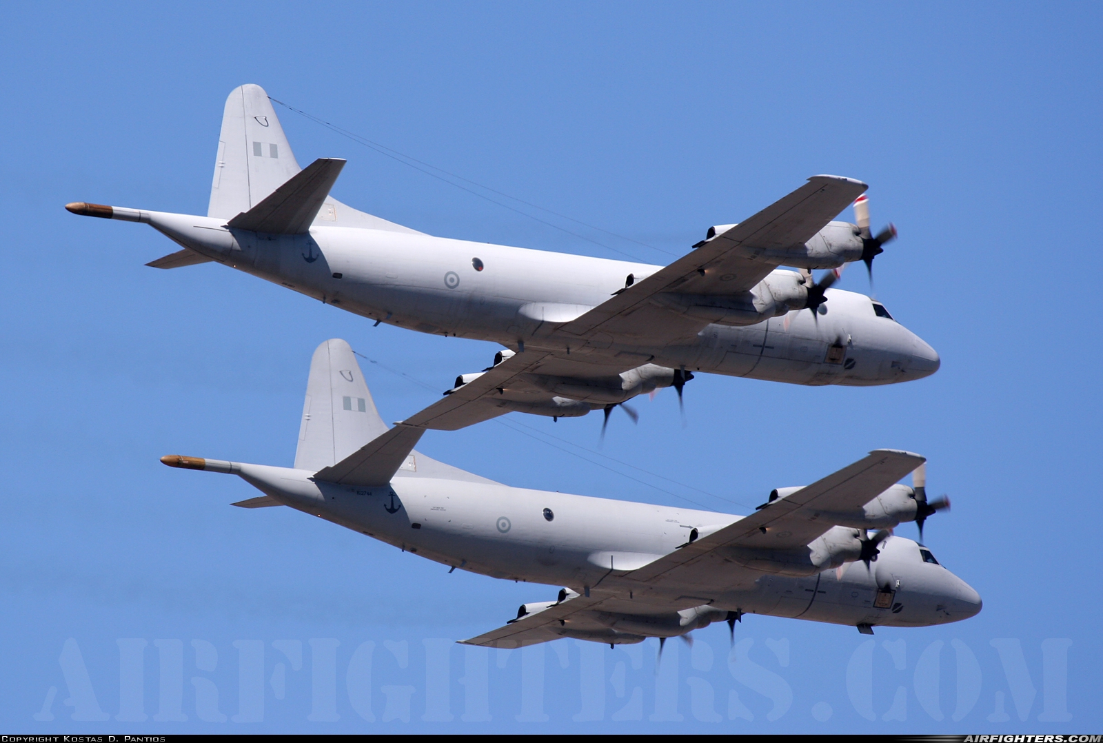Greece - Air Force Lockheed P-3B Orion 152744 at Off-Airport - Athens, Greece