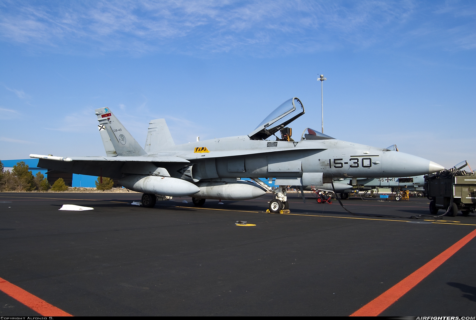 Spain - Air Force McDonnell Douglas C-15 Hornet (EF-18A+) C.15-43 at Albacete (- Los Llanos) (LEAB), Spain