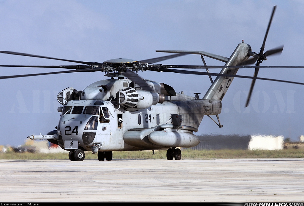 USA - Marines Sikorsky CH-53E Super Stallion (S-65E) 164366 at Luqa - Malta International (MLA / LMML), Malta