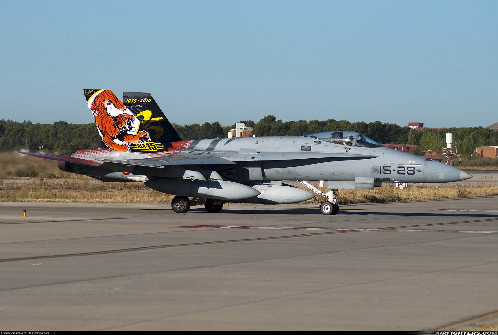 Spain - Air Force McDonnell Douglas C-15 Hornet (EF-18A+) C.15-41 at Madrid - Torrejon (TOJ / LETO), Spain