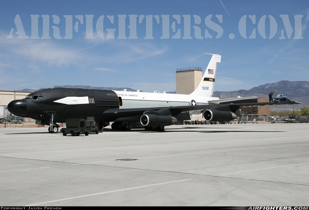 USA - Air Force Boeing NKC-135E Stratotanker (717-100A) 55-3132 at Albuquerque - Int. Sunport (Kirtland AFB) (ABQ / KABQ), USA