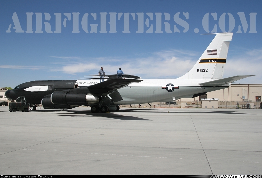 USA - Air Force Boeing NKC-135E Stratotanker (717-100A) 55-3132 at Albuquerque - Int. Sunport (Kirtland AFB) (ABQ / KABQ), USA