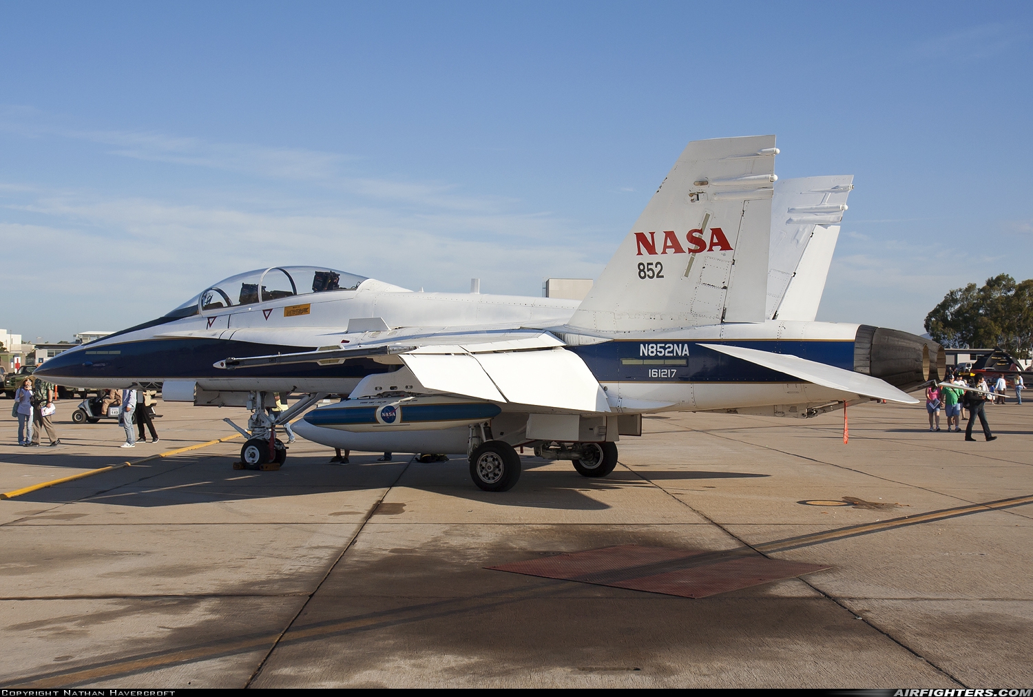 USA - NASA McDonnell Douglas F/A-18B Hornet N852NA at San Diego - Miramar MCAS (NAS) / Mitscher Field (NKX / KNKX), USA