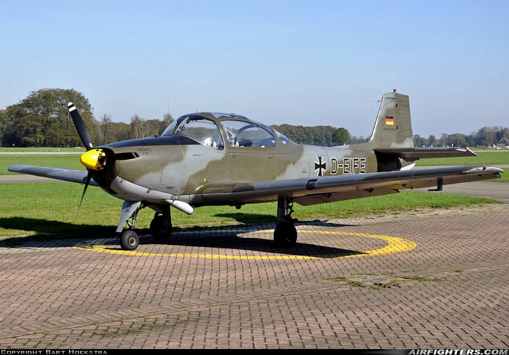 Private Focke-Wulf Piaggio FWP-149D D-EIFE at Deventer - Teuge (EHTE), Netherlands
