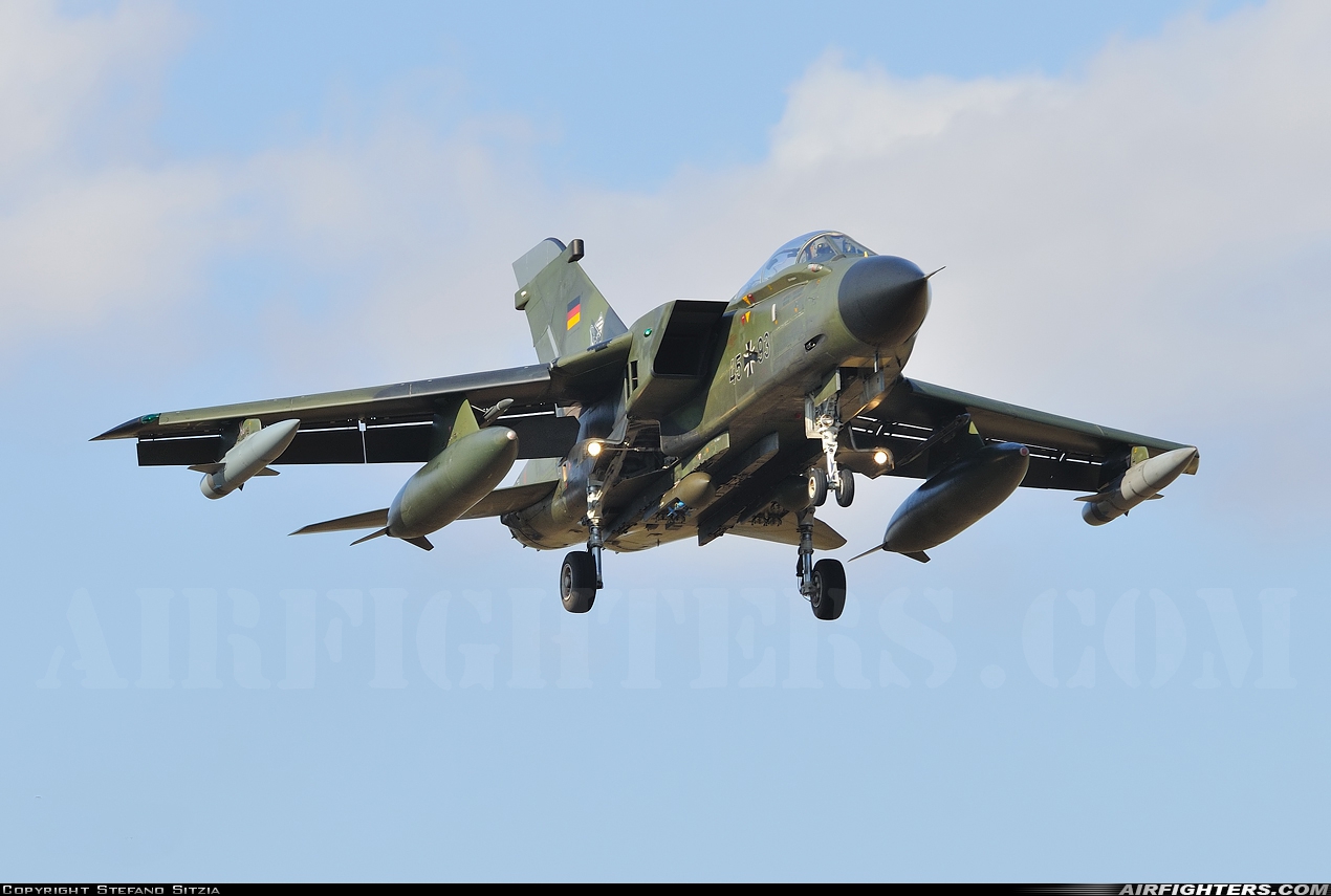 Germany - Air Force Panavia Tornado IDS 45+93 at Decimomannu - (DCI / LIED), Italy