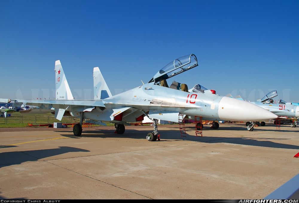 Russia - Air Force Sukhoi Su-30MKI Flanker RF-95621 at Moscow - Zhukovsky (Ramenskoye) (UUBW), Russia