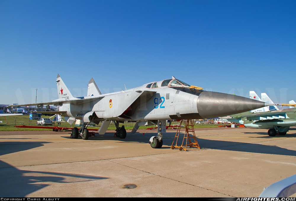 Russia - Air Force Mikoyan-Gurevich MiG-31BM RF-92380 at Moscow - Zhukovsky (Ramenskoye) (UUBW), Russia