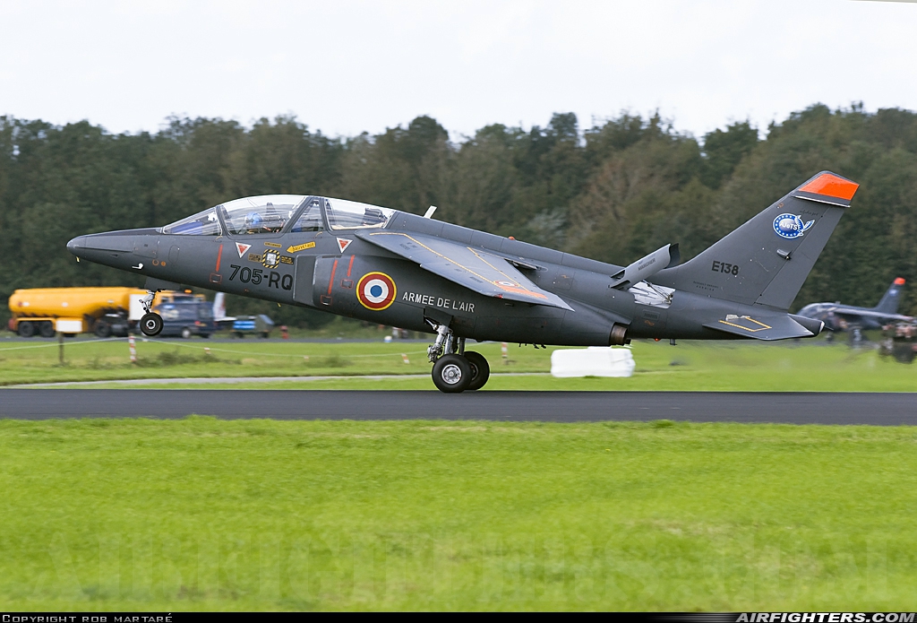 France - Air Force Dassault/Dornier Alpha Jet E E138 at Leeuwarden (LWR / EHLW), Netherlands