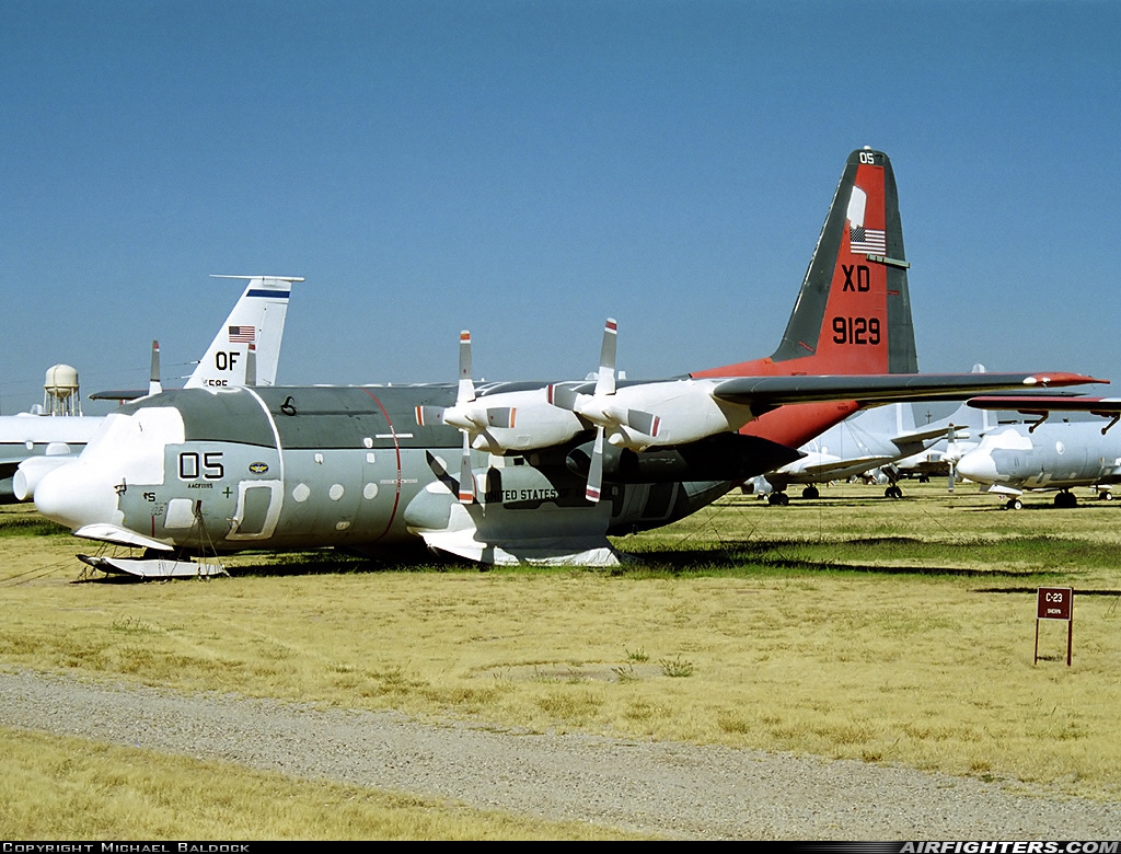 USA - Navy Lockheed LC-130R Hercules (L-382) 159129 at Tucson - Davis-Monthan AFB (DMA / KDMA), USA