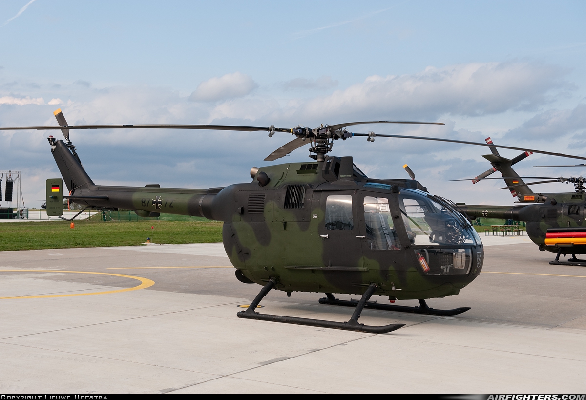 Germany - Army MBB Bo-105P1 87+72 at Niederstetten (ETHN), Germany