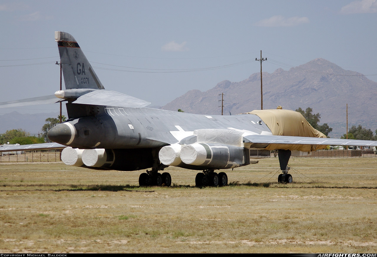 USA - Air Force Rockwell B-1B Lancer 85-0071 at Tucson - Davis-Monthan AFB (DMA / KDMA), USA