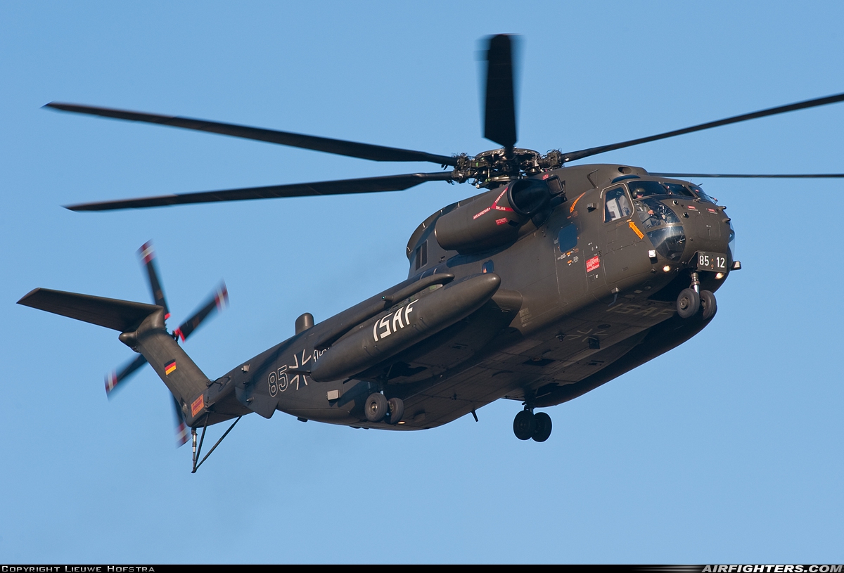 Germany - Army Sikorsky CH-53GS (S-65) 85+12 at Rheine-Bentlage (ETHE), Germany