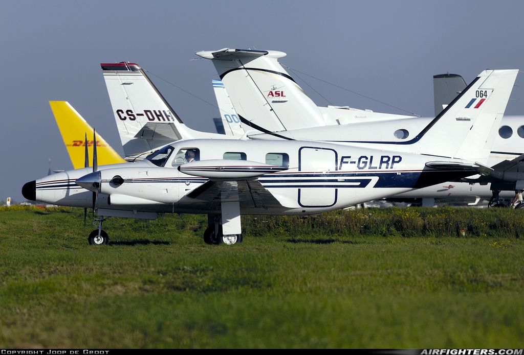 France - Customs Piper PA-31T Cheyenne F-GLRP at Brussels - National (Zaventem) / Melsbroek (BRU / EBBR / EBMB), Belgium