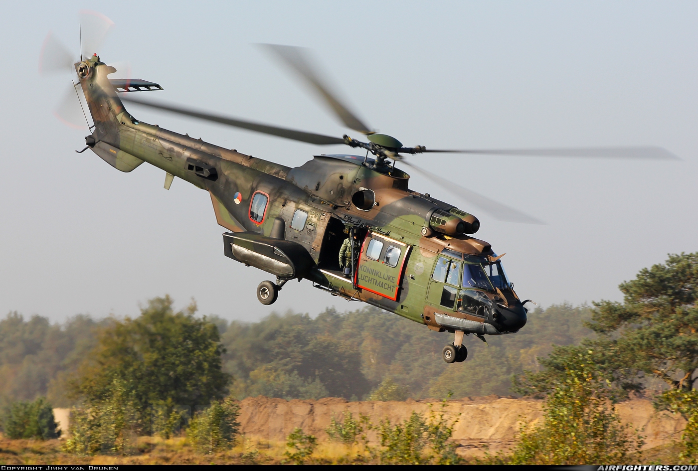 Netherlands - Air Force Aerospatiale AS-532U2 Cougar MkII S-440 at Off-Airport - Oirschotse Heide (GLV5), Netherlands