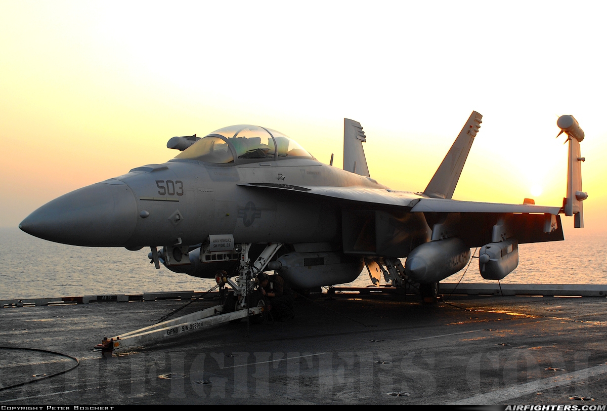 USA - Navy Boeing EA-18G Growler 166931 at Off-Airport - Persian Gulf, International Airspace