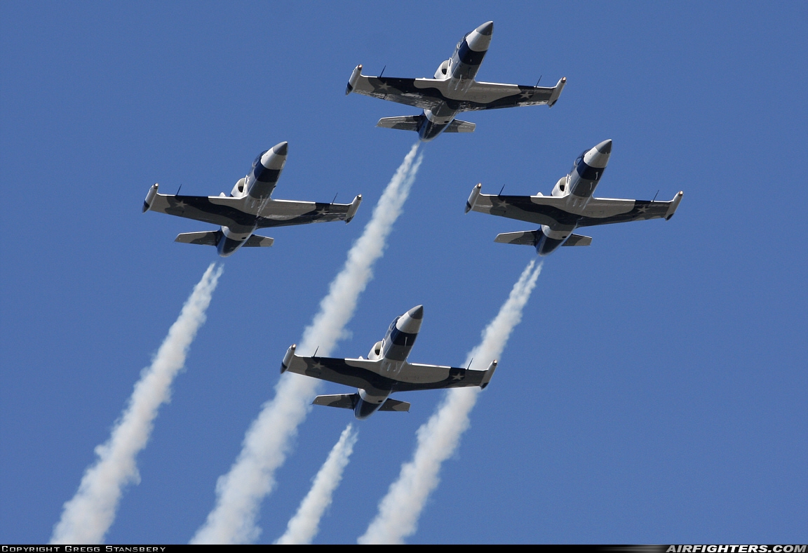Private - Black Diamond Jet Team Aero L-39C Albatros N136EM at Falcon Field Airport (FFC / KFFC), USA