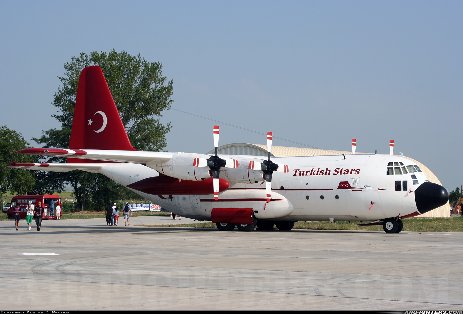 Türkiye - Air Force Lockheed C-130E Hercules (L-382) 63-13187 at Constanta - Mihail Kogalniceanu (CND / LRCK), Romania