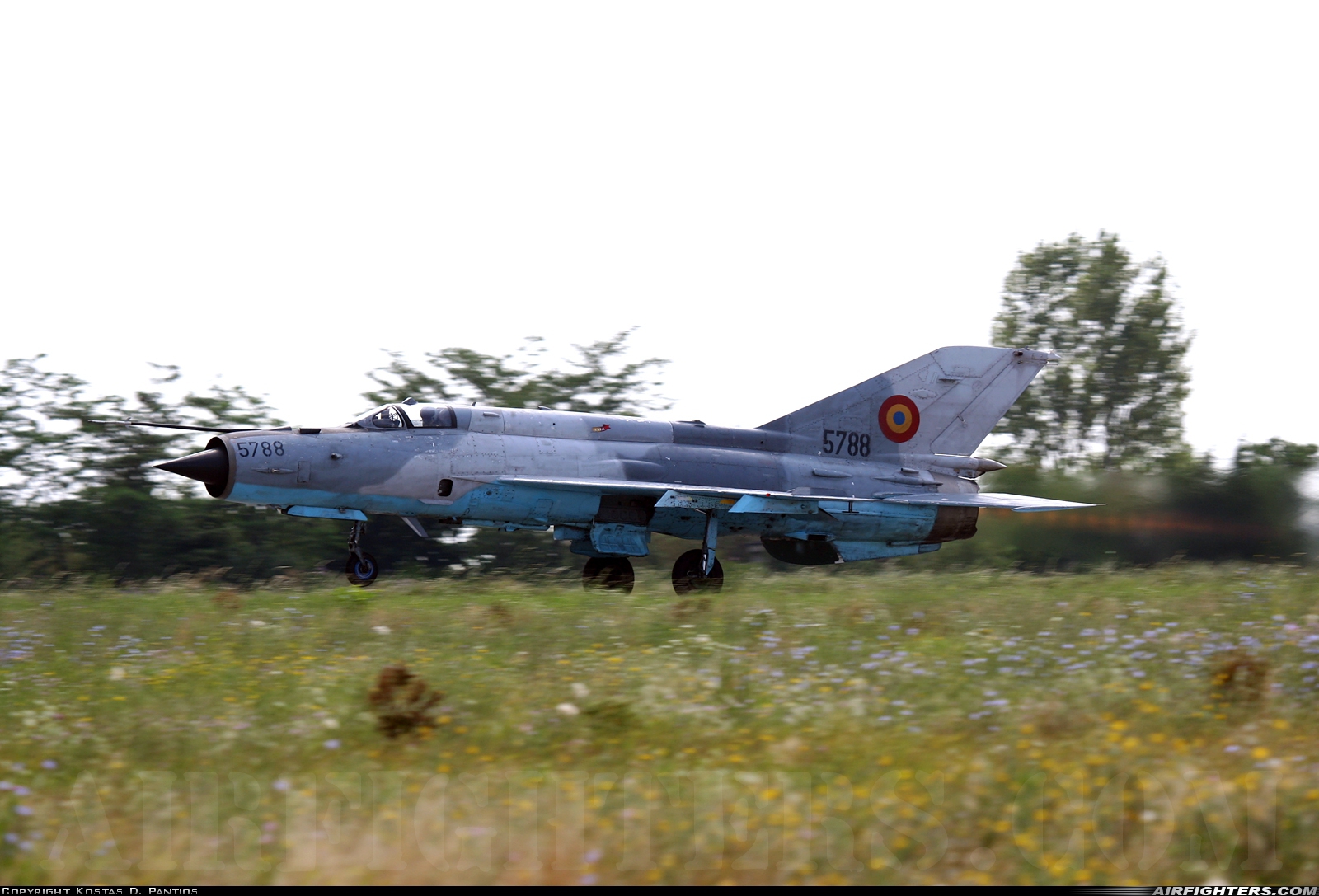 Romania - Air Force Mikoyan-Gurevich MiG-21MF-75 Lancer C 5788 at Constanta - Mihail Kogalniceanu (CND / LRCK), Romania