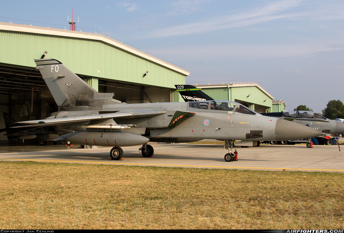 UK - Air Force Panavia Tornado F3 ZE961 at Kecskemet (LHKE), Hungary