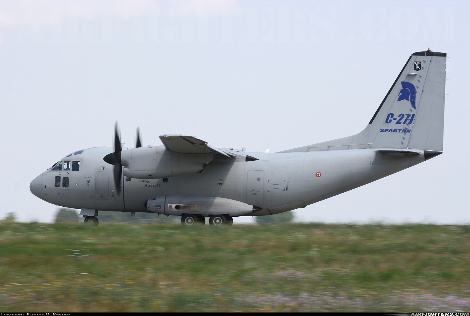 Italy - Air Force Alenia Aermacchi C-27J Spartan MMCSX62127 at Constanta - Mihail Kogalniceanu (CND / LRCK), Romania